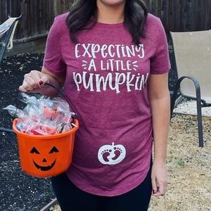 Expecting a Little Pumpkin Maternity Top